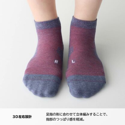 Naigai Performance Women's Arch Fit Support Socks 90°直角包踭短筒足弓承托機能袜3050114：圖片 22